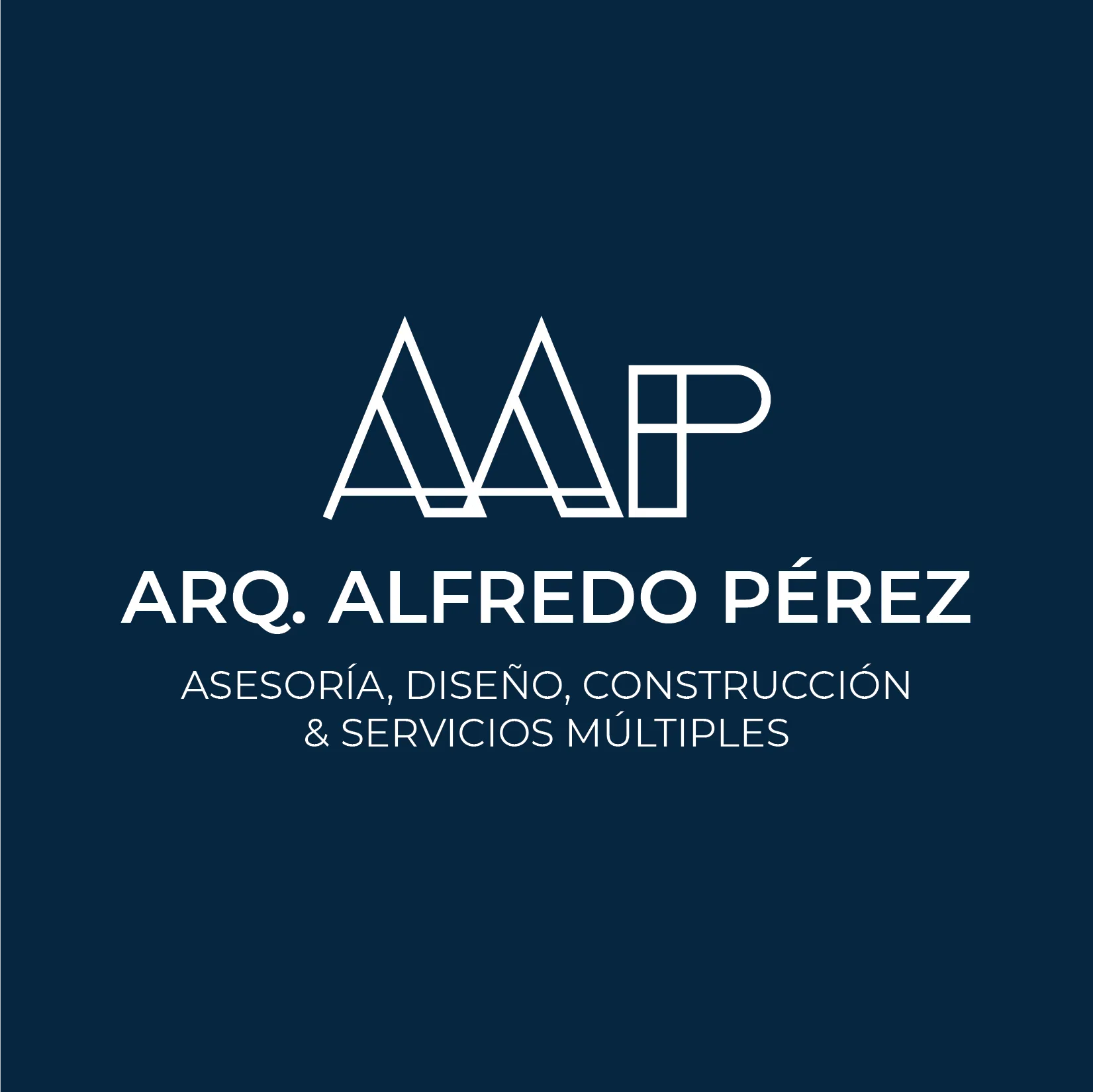 Logo Arq. Alfredo Pérez