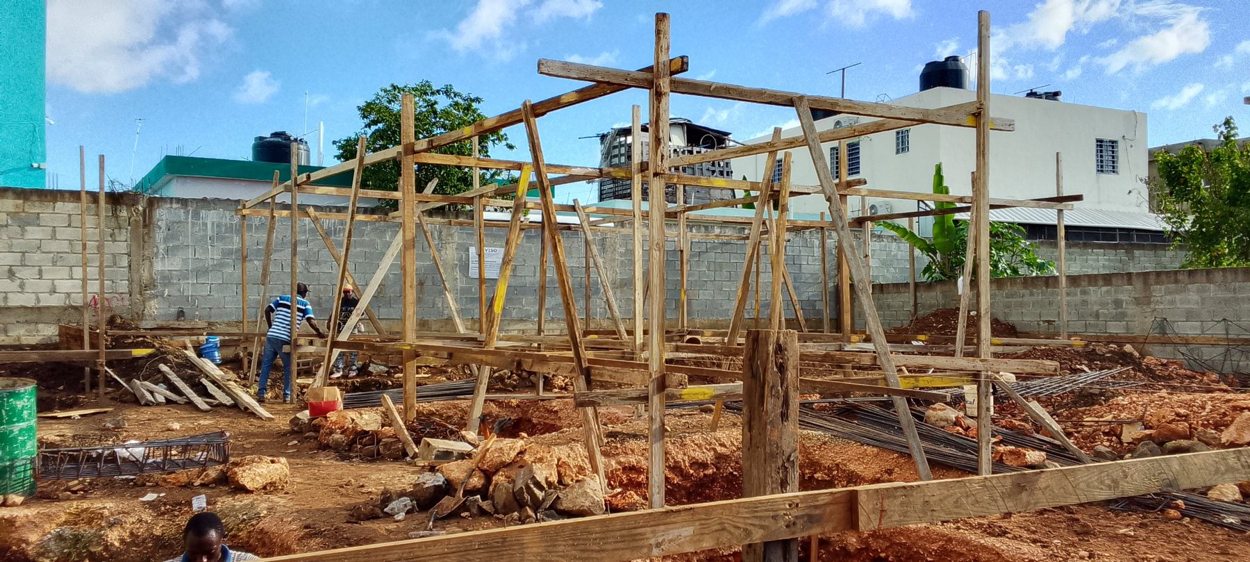 Preparación de excavaciones para cepos