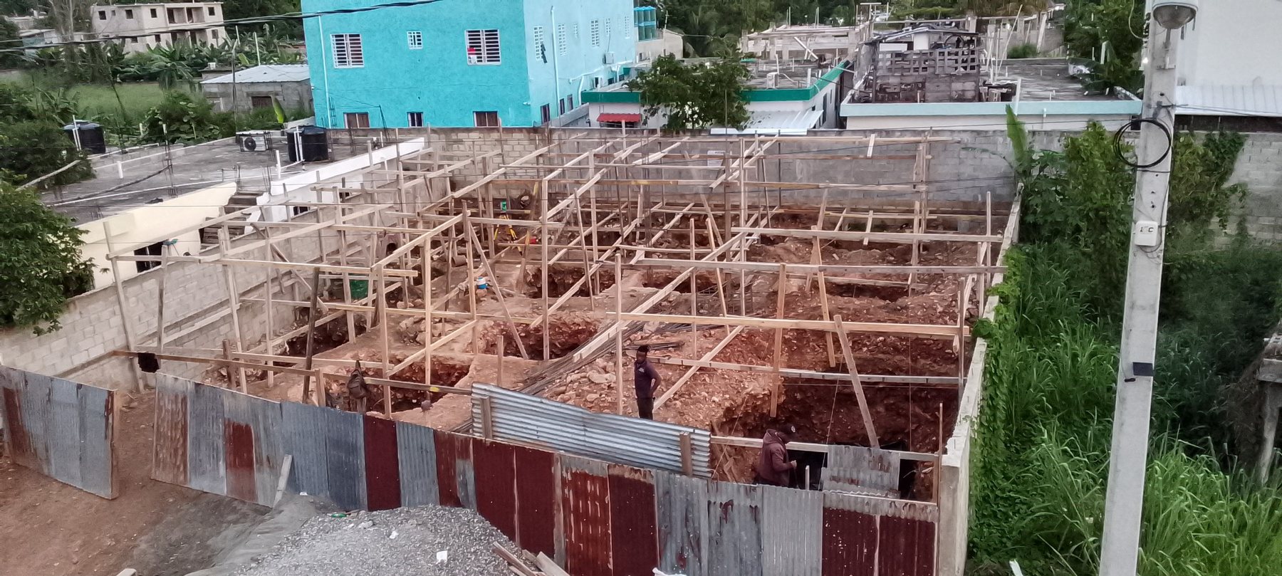 Armado de acero de cepos
