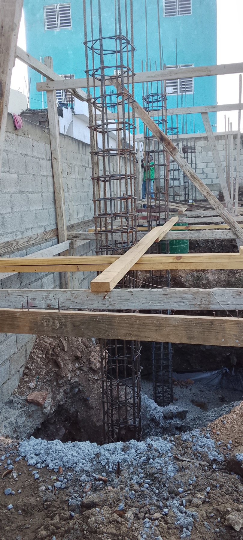 Columnas en proceso de ejecución